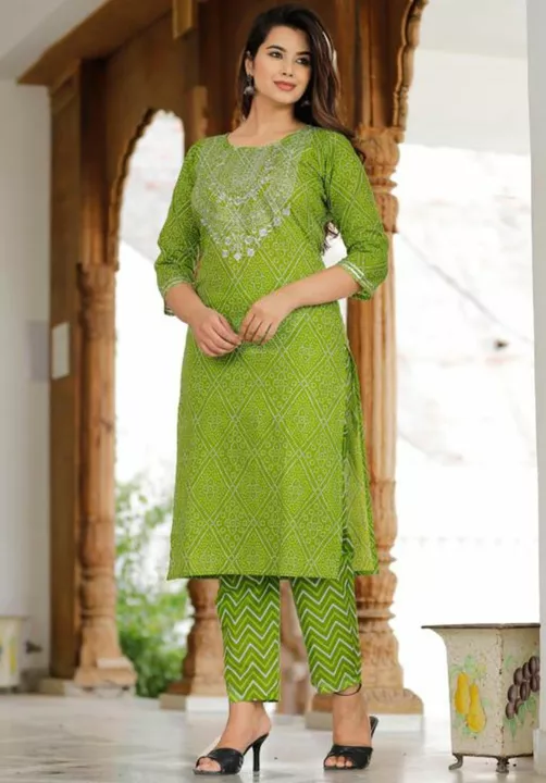 Kurti With Pant  uploaded by A to z fabrication on 8/30/2022