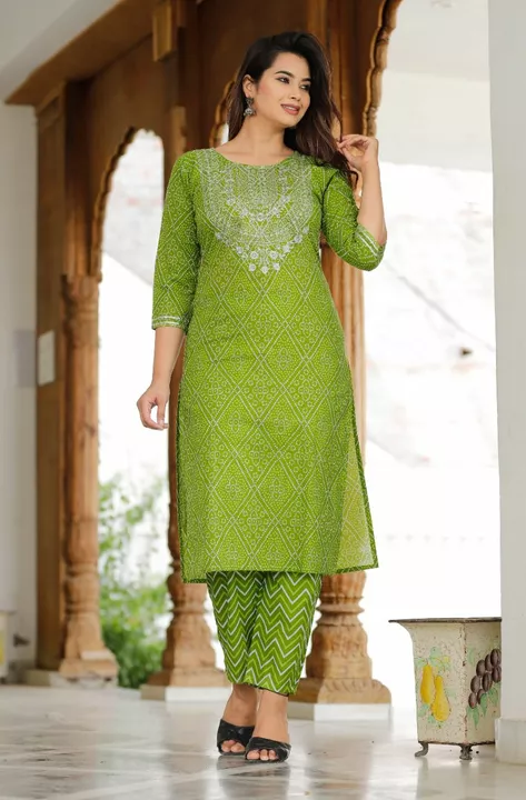 Kurti With Pant  uploaded by A to z fabrication on 8/30/2022