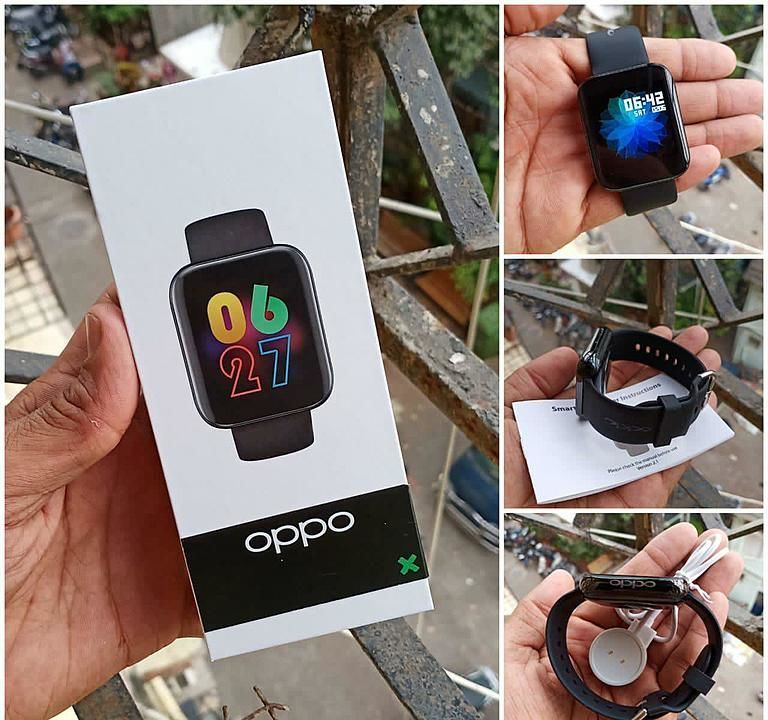 Post image *OPPO FIND X SERIES SMARTWATCH*:❤️❤️

• 1.54" *Ltps HD* IPS Display 

• *Dual Curve Glass Display* 

• *Heart Rate* Sensor / Blood Pressure / Blood Oxygen / Intelligent Sleep Monitor

• *Add Custom Watch Face and Variety Of Built - In App Watch Faces* 

• *Battery Capacity 210mAh Lithium ion*

• Battery Backup Upto *2 Days* On Single Full Charge

• *Bluetooth Calling* / Phone Book / Built In Phone Dialer / BOX speaker for Calling / HD mic / Message / Whatsapp / Etc Notifications

• *Wireless Magnetic Charging Cable* Included