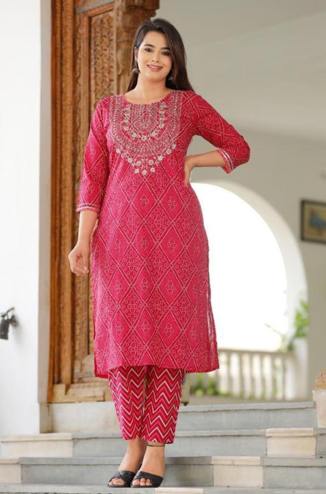 Kurti with pant uploaded by A to z fabrication on 8/30/2022