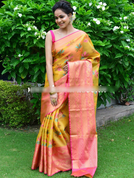 Banarsi Tissue Bridal silk saree  uploaded by business on 8/30/2022