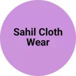Business logo of Sahil cloth wear