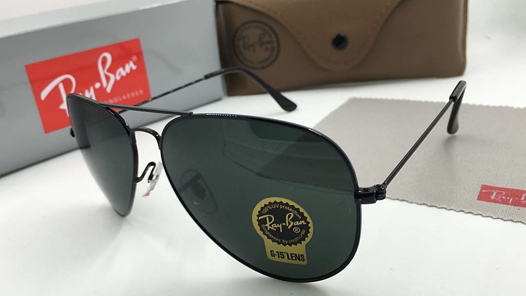 Ray ban- 3026 Black Lens to Black Metal Frame Branded Sunglasses uploaded by business on 12/5/2020