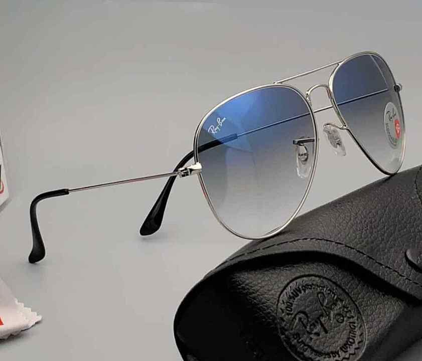 Ray ban- 3026 Blue D.C Lens to Silver Metal Frame Branded Sunglasses uploaded by business on 12/5/2020