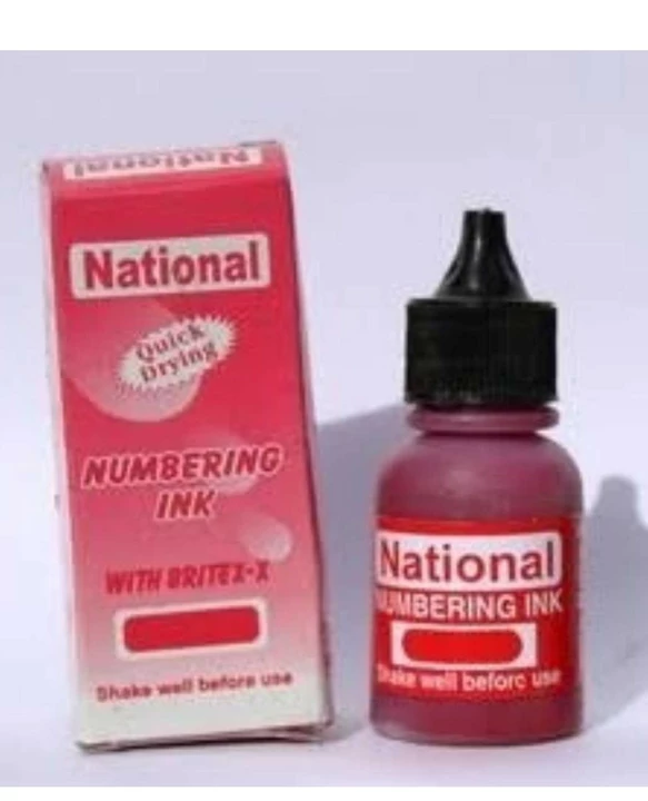 National numbering ink 30 ml  uploaded by National industries  on 8/31/2022