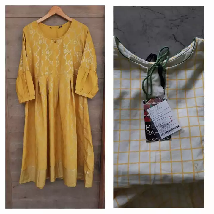 LADIES MYNTRA KURTIS AVAILABLE uploaded by Urban Apparels on 8/31/2022