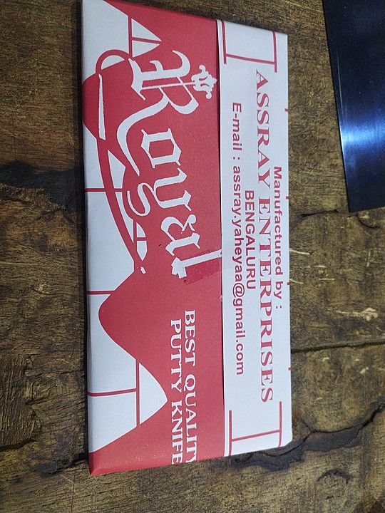 8 inch Putty Blade ( Heavy ) With Red Sheet Packing Per Dozen uploaded by ASSRAY ENTERPRISES on 12/5/2020