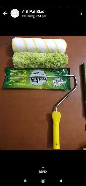 Green Exterior Paint Roller uploaded by ASSRAY ENTERPRISES on 12/5/2020