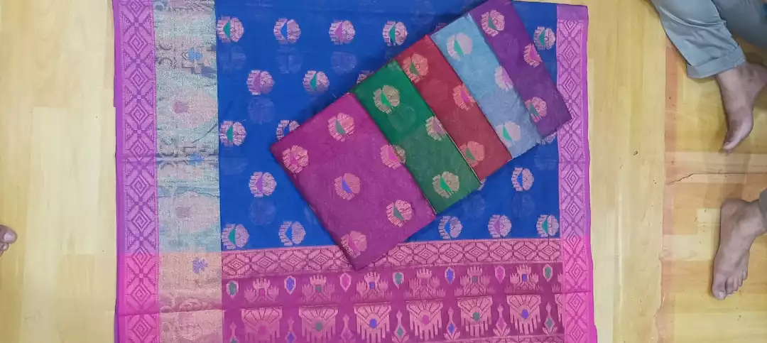 Cotton saree  uploaded by business on 8/31/2022
