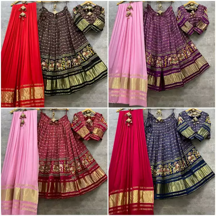 Post image Navratri collection chaniya choli 
More details please msg me on my number 7984908288