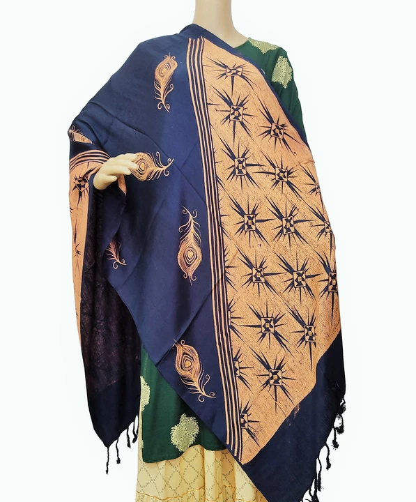 Fancy Satin Stole Size 175x75 cm uploaded by ANAND TRADERS on 9/1/2022