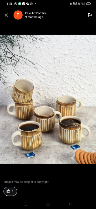 Ceramics tea cups  uploaded by Uk CRAFT on 9/1/2022
