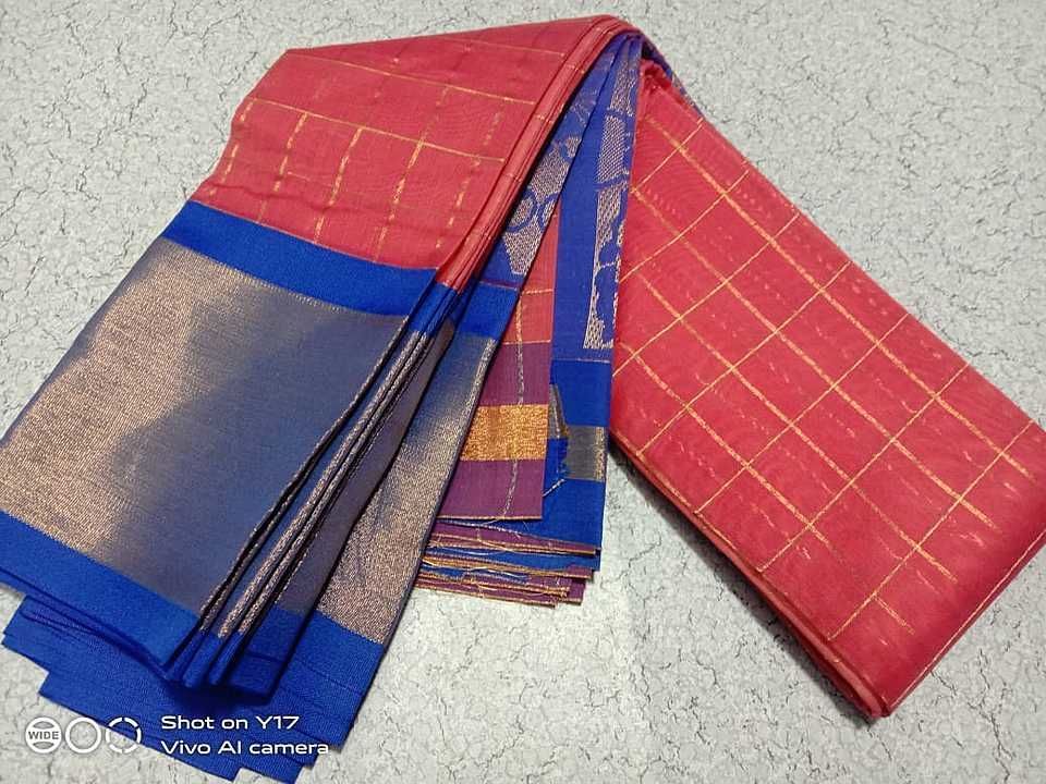 Silk cotton saree  uploaded by business on 12/6/2020