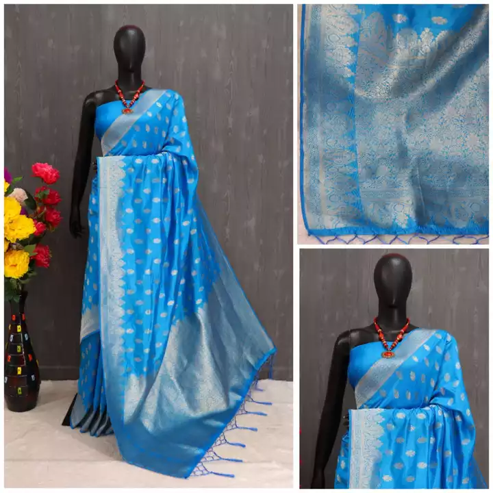 Banarasi silk saree  uploaded by R V FASHION HUB on 9/1/2022