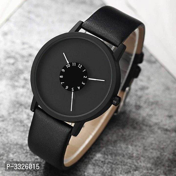 Black Fashionable Watch uploaded by business on 12/6/2020