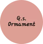 Business logo of G.s. ormament