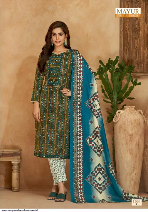 Mayur ANUPAMA Lawn Suit New Collection uploaded by business on 9/1/2022