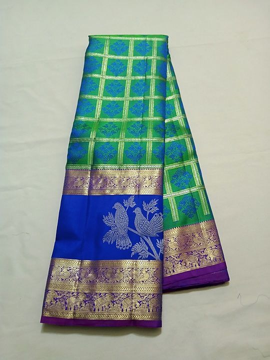 Post image Kanchipuram pure silk sarees