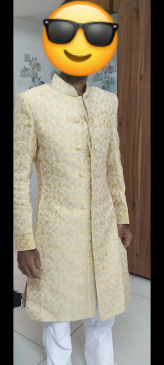 Men's traditional indowestern dress which make your wedding function very speical by your own style uploaded by My customised design products on 9/1/2022