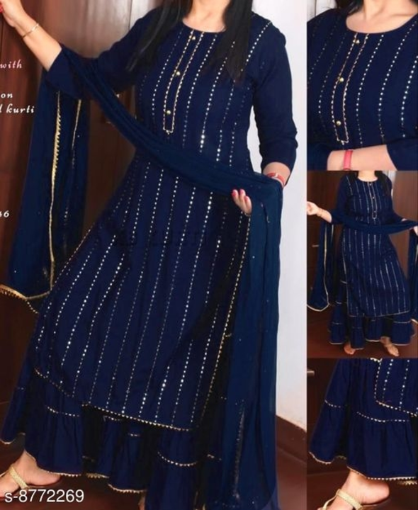 Post image I want 1 pieces of Kurta set at a total order value of 600. I am looking for Mujhe ek piece 3xl chahiye jldi se jldi ...700 ki range m.7015044176 pr pics or description k sath k. Please send me price if you have this available.