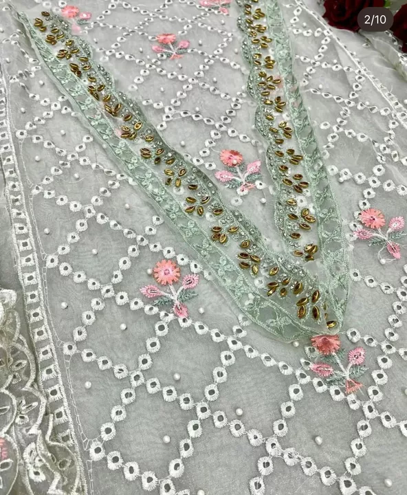 Product image of Shehnaz Fabric green mint, price: Rs. 1150, ID: shehnaz-fabric-green-mint-41647545