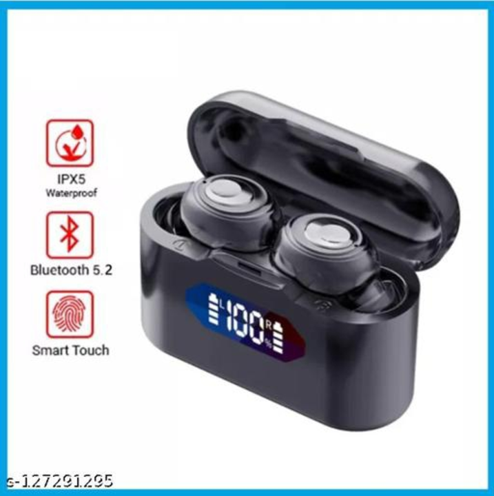 METSTYLE- Earbuds T-37 Upto 48 Hours Playback Battery Bluetooth Headset uploaded by business on 9/1/2022