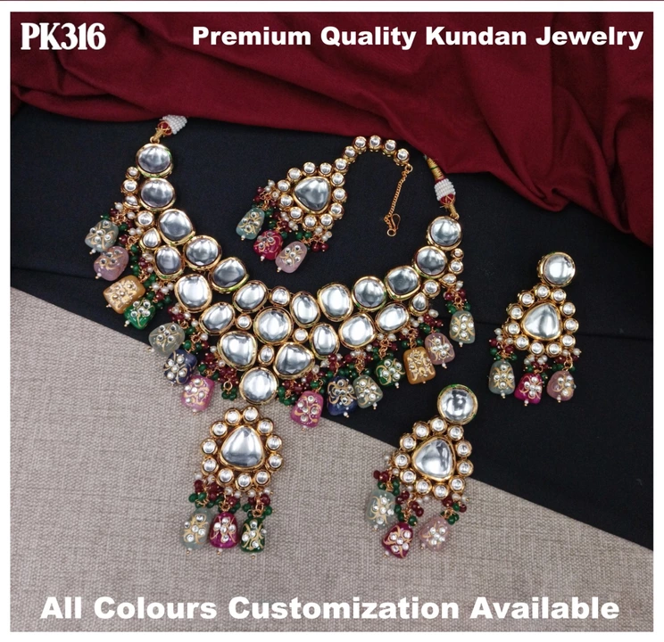 Post image Premium Quality Kundan Jewelry High Gold Plating Latest Design with Awesome Finishing 💯
