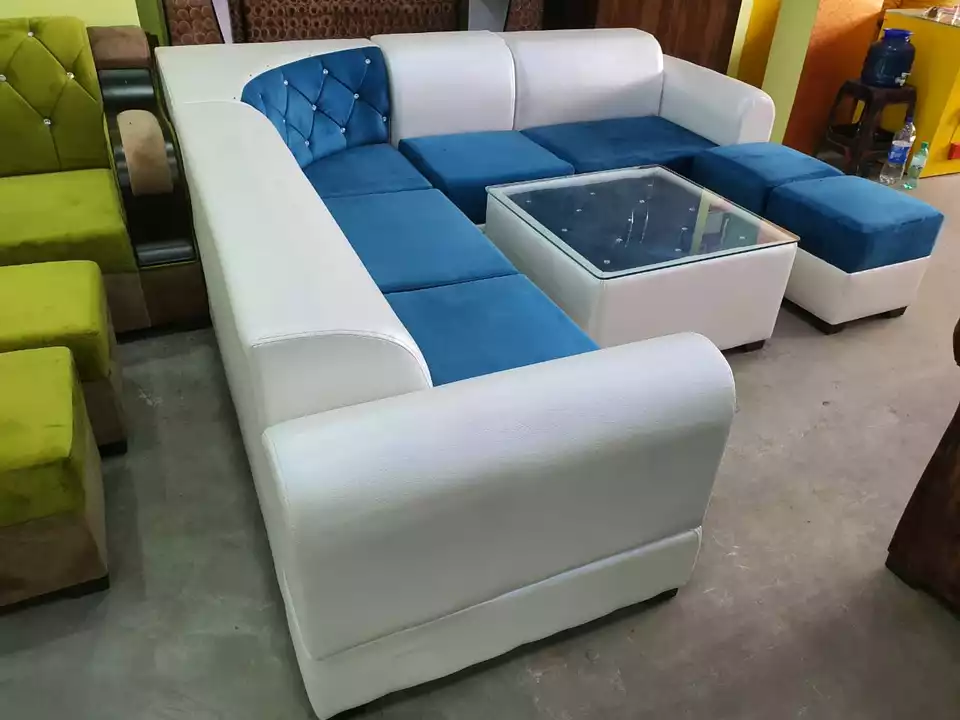 Luxury L - Shape Sofa Set uploaded by Sharma furniture on 9/1/2022