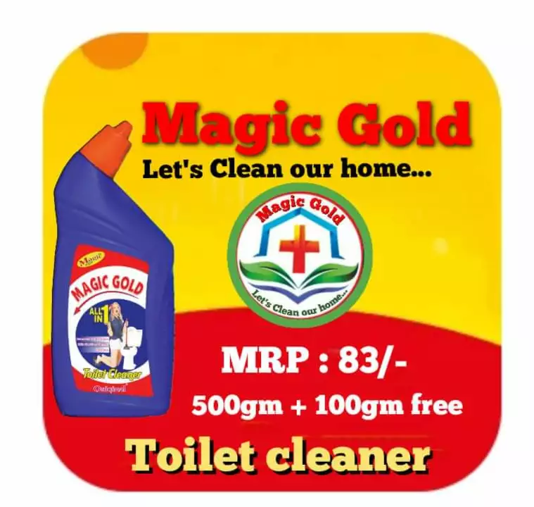 Magic Gold Toilets cleaner uploaded by Shashika Chemicalsis on 9/1/2022