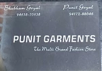 Business logo of Punit Garments