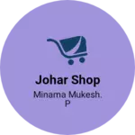 Business logo of johar shop