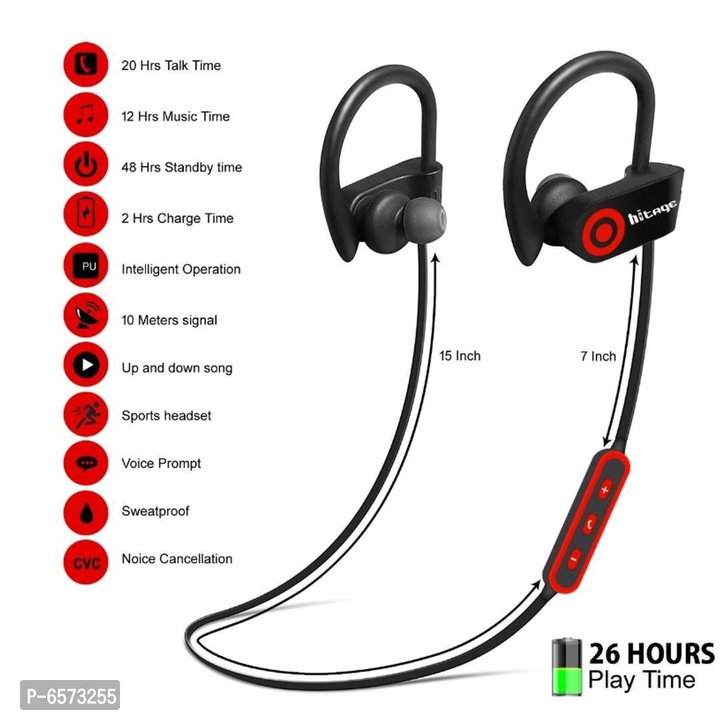 Stylish Bluetooth neckband  new model  uploaded by A K ONLINE STORE on 9/2/2022