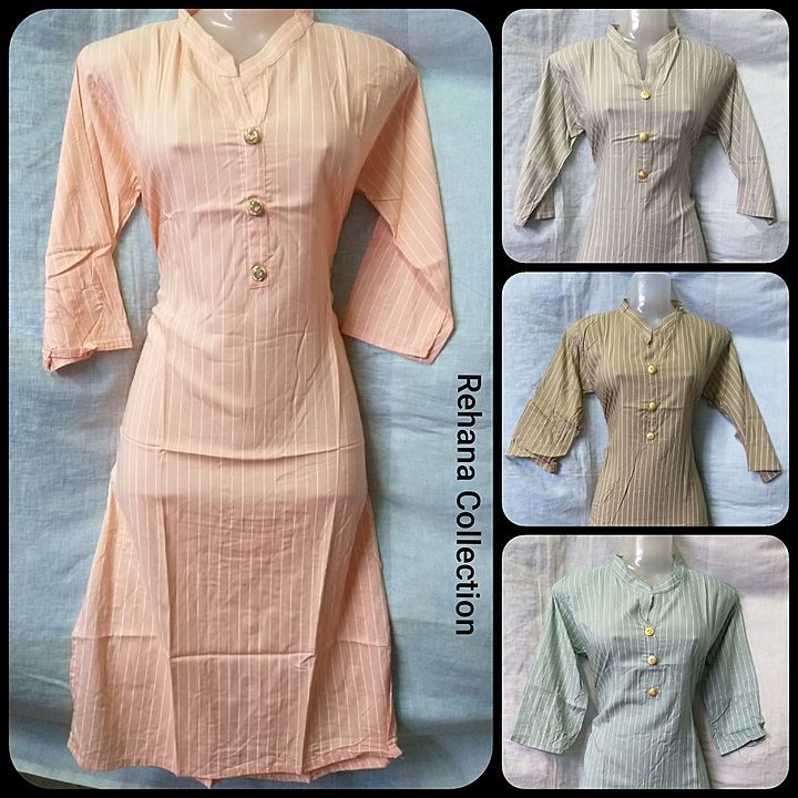 Ladies kurti  uploaded by Rehana Collection  on 12/6/2020