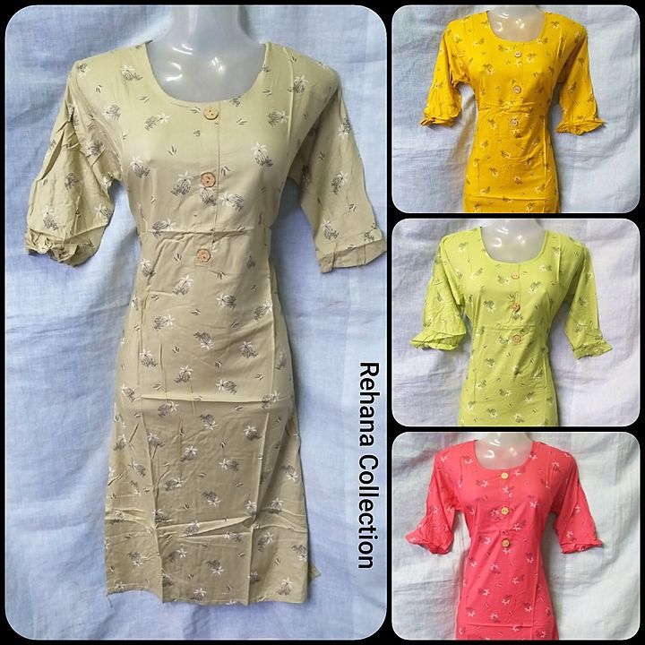 Ladies kurti  uploaded by Rehana Collection  on 12/6/2020