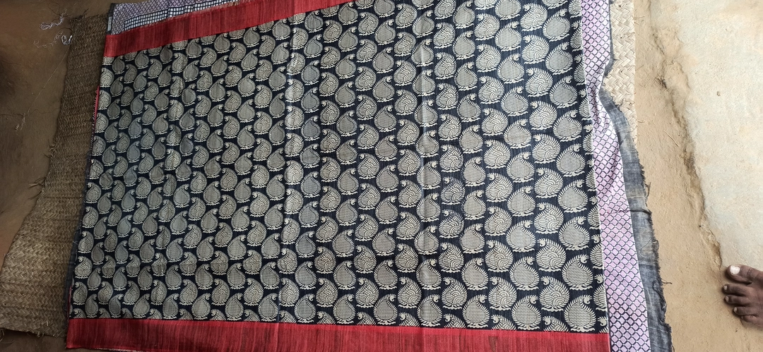 Tasar ghicha silk handwoven sarees kosa fabric handloom products  uploaded by Tasar ghicha silk handwoven sarees kosa fabric on 9/2/2022