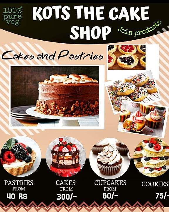 Post image Name: KOTS THE CAKE SHOP
Address: Ground Floor, Shop No. 4, Sr. No. 62, Mandot
Tower, VIT Hostel Road, Kondhwa Budruk, Pune, Maharashtra, 411048

Contact Name and Number : Akash Kothari  7709606235