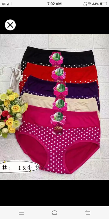 Women cotton innerwear uploaded by Sree poonkulali nighty on 9/2/2022