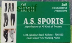 Business logo of A.S.sports