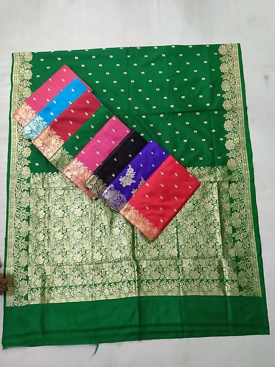 Silk saree uploaded by business on 12/7/2020