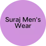 Business logo of Suraj men's wear