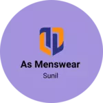 Business logo of AS menswear