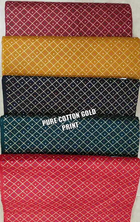 Pure Cotton Gold print  uploaded by Goldy Lifestyle  on 9/2/2022