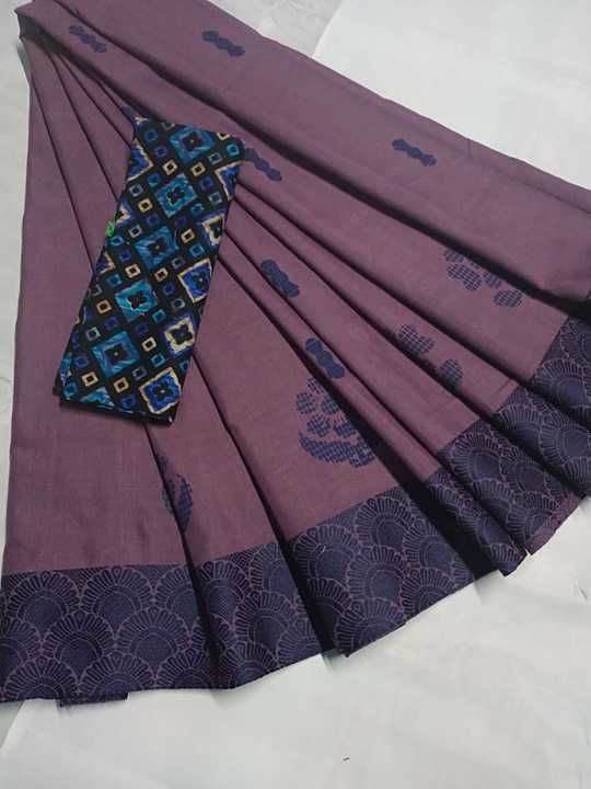 Polly cotton uploaded by Chettinad cotton saree on 12/7/2020