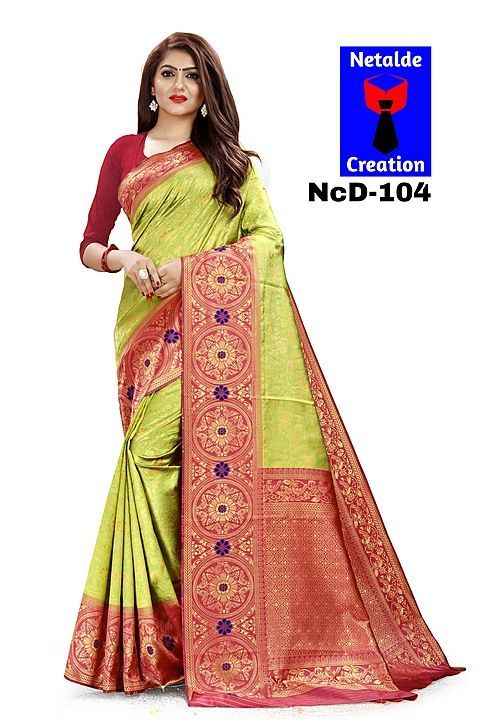Netalde Creation beautiful saree collection uploaded by NETALDE CREATION on 12/7/2020