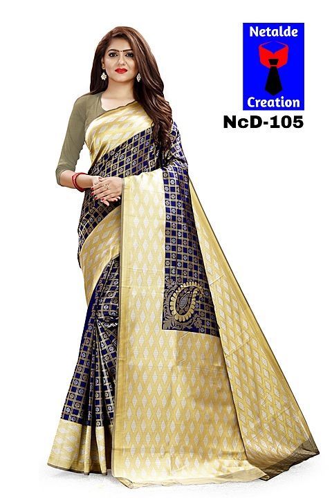 Netalde Creation beautiful saree collection uploaded by business on 12/7/2020