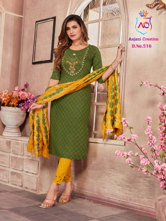 Kurti pent pair new arrival  uploaded by business on 9/3/2022