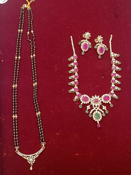 MANGALSUTRA, PACHI WORK NECKLACE WI uploaded by business on 5/3/2020