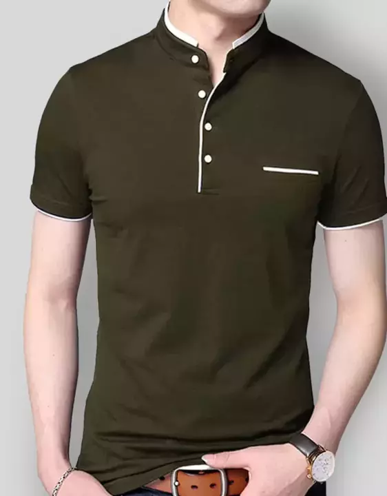 Trendy button T shirt  uploaded by business on 9/3/2022