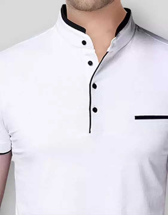 Trendy button T shirt  uploaded by T&R sons on 9/3/2022