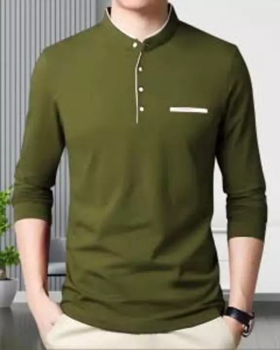 Trendy button T shirt  uploaded by business on 9/3/2022